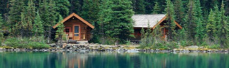 Cabin on the lake